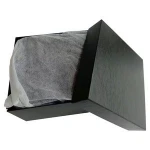 Luxury high glossy MDF wooden watch packaging box wrist storage case