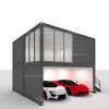 luxury mobile prefab log house villa,40ft house plans drawing prefab,4 bedrooms prefab house 2 floors