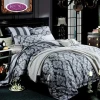 Made in China beijing factory 133/72TC fitted bed sheet quilt cover bedding set