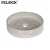 Import majeax factory supply high quality handmade counter top terrazzo material round shape bathroom water basin hand wash sink from China