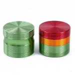 Manual herb pipe smoking accessories metal weed crusher grinder