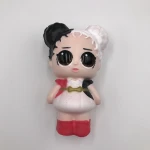 Manufacturer Wholesale Various Designs Foam Plastic Toys custom squishy beautiful girl