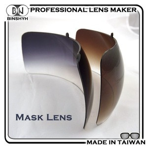 Mask Size Eyeglass Polycarbonate Lenses