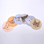 Mats & Pads Table Decoration & Accessories Type and Eco-Friendly Feature absorbent paper coaster material