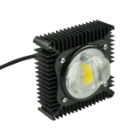 MBT Hangzhou Moonlight Box Technology 50W LED COB Module IP67 Waterproof Square Shaped Black Aluminum COB LED Downlight Retrofit