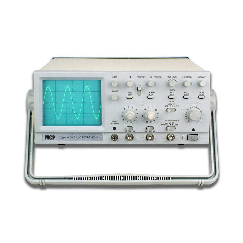 MCP CQ5020 - analog dual oscilloscope 20MHz 30 MHz 40MHz /crt oscilloscope school