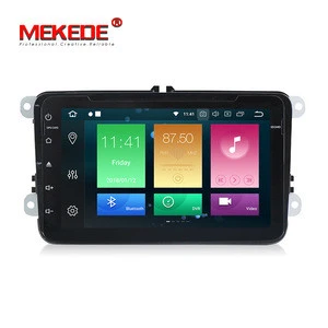 MEKEDE RK3688 Android 8.0 octa core px5 car dvd  player with 4G RAM+32G ROM for VW/VOLKSWAGEN with heat sink support wifi gps