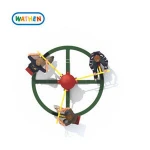 Merry go round children outdoor playground bikes for amusement park