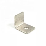 Metal Sheet Fabrication Bracket Custom Aluminum Metal Reinforced Small Angle Corner Brackets In L shape