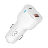 MICCELL OEM customized 20w pd fast charging usb car charger QC3.0 usb Typc-c 2 port mobile phone small car charger adapter
