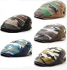 Military Style Beret Fashion Camo Newsboy Hat /Ivy Cap