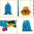 Import Mini Color Baby Play House Indoor Slide And Swing Playground Toys for Sale from China