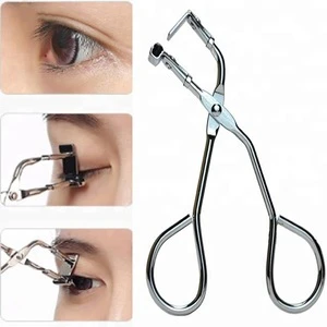 Mini Eyelash Curler Handle Partial Steel Eye Lashes Curling Clip Makeup Beauty Tool
