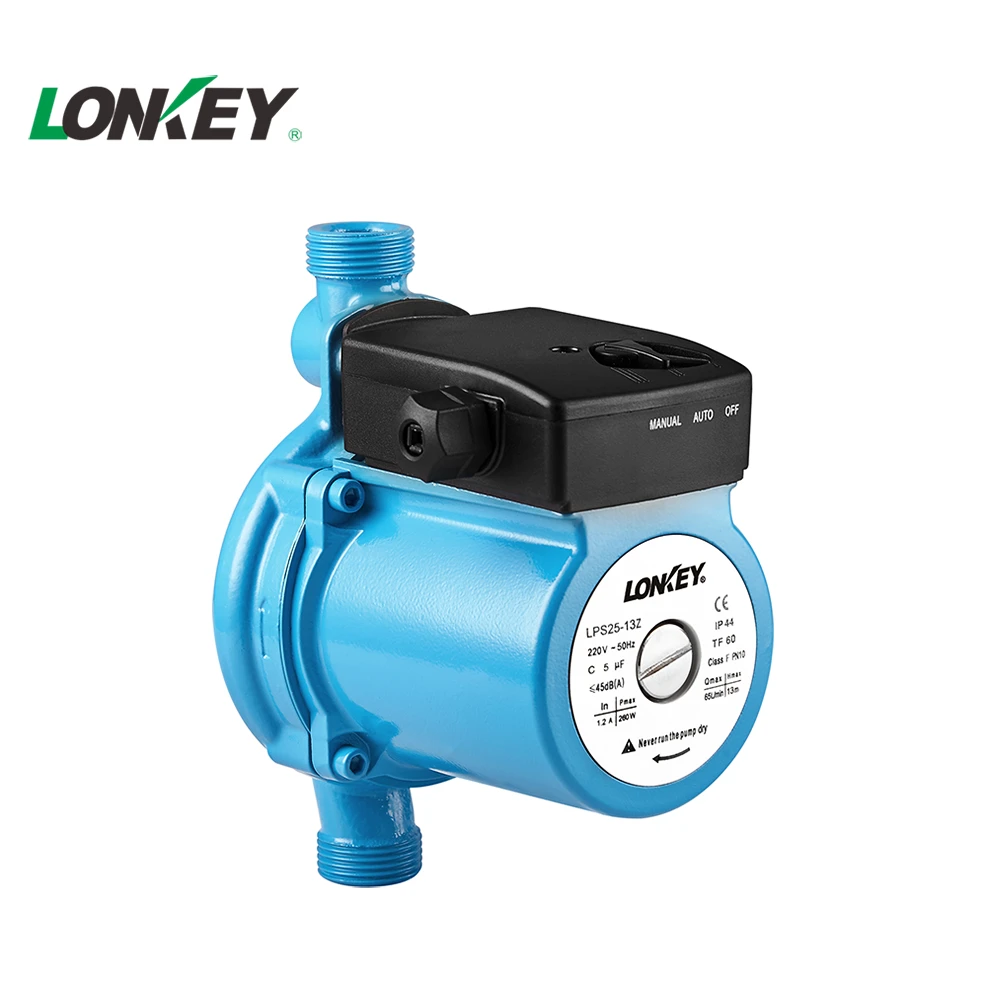 Mini high pressure electric water heater booster pump