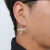 Import MJ Jewelry Hip Hop CZ Gold Mens Gun Earring Set from China