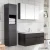 Import Modern Bathroom Vanity Solid Wood Bathroom Cabinet White Bathroom Cabinets from China