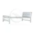 Import Modern home furniture iron single metal bed from China