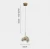Import Modern lighting luxury pendant hanging lamps bedroom single pendant light hanging lighting luxury LED crystal  chandeliers from China