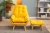 Import Modern living room chair single fabric sofa from China