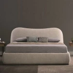 Modern lovely kids bed 1.5m  removable and washable OEM design wholesale price wooden bed