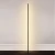 Import Modern wholdsale factory vertical dimmable simple warmth 2700k led black standing floor lamp from China