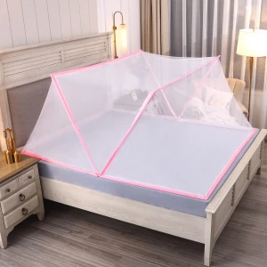 mosquito net for bed 2020 online celebrity  New Portable Quick Folding Anti-mosquito morden Mosquito net in student dormitory