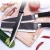 Import most popular 6 pcs embossing blade stainless steel kitchen knife set with non-stick coating from China