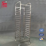 Moveable Shelving stacking rack light duty steel Bakery Shelf