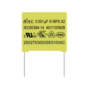 Mpx X2 Film Capacitor 275V 824 resin sealing Capacitor 0.82uf Strong Self-healing Capacitor