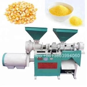 Multifunctional small Corn Grits making and maize flour milling machine for sale