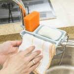 Multipurpose Kitchen Faucet Drain Rack Bathroom Soap Hanger Towel Hanger Hook Storage Rack