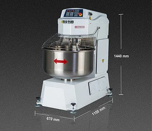 Mysun 75kg 200l spiral mixer mix 75kg dry flour 150kg dough from factory with agent price