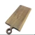 Import Natural Biodegradable 100% Black Walnut Wood Rectangle Pizza Paddle Board Steak Board from China