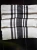 Import Natural colour & black stripe Linen cotton blended table runner from India