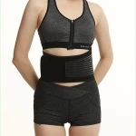 Neoprene lumbar support belt magnetic therapy heating waist support brace