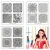 Import New 15 Different Designs Fashion Nail Art Plates Manicure Template DIY Nail Products from China