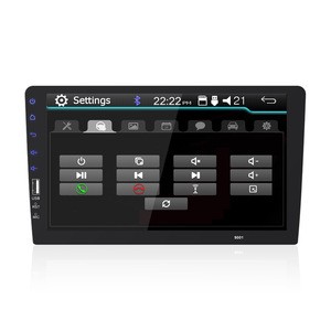 new 9-inch Single Din Car Radio player Support Mirrorlink USB Bluetooth FM