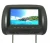 Import New arrival Black / beige / grey color 7 inc car headrest monitor with pillow headrest monitor AV Input from China