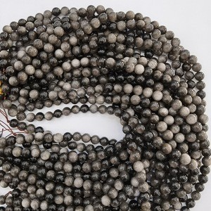 New Arrival Good Quality Natural Black Shinny Gemstone Beads A Grade Beads For Jewelry Making Stone