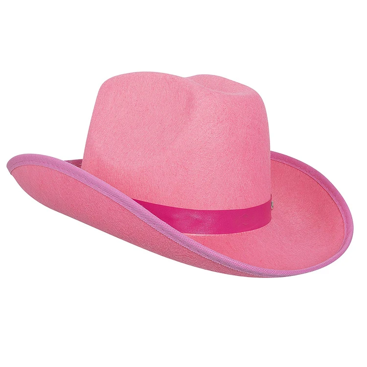 New Arrival Leather Belt Cheap Cowboy Hat For Sale Pink Cowgirl Hat