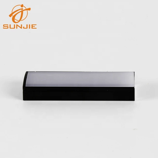 New Black Extruded Aluminum Channel 1708 led profile