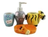 new cute fish handpaint washroom set good selling  bathroom accessories set home bathroom products