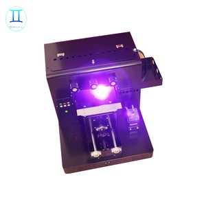 New Design A3 A4 Size Desktop UV LED Mini Flatbed Printer