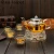 Import New Design Borosilicate Glass Induction Glass Teapot With Stainless Steel Filter from China
