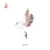 Import new design dyed artificial goose feather bird for home garden wedding decoration from China