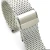 Import new design fashion mesh milanese thick stainless steel watch band strap bracelet from China