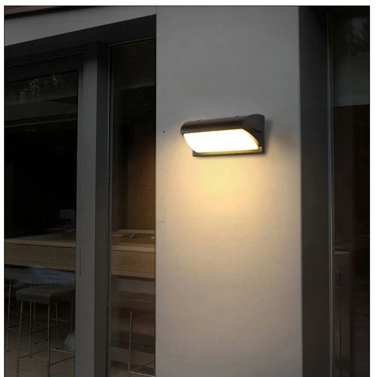 New Design Fence Effects Fancy Outdoor Indoor Rectangular Led Wall Light