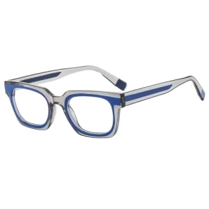 New Design Glasses For Ladies Retro Round Acetate Eyewear Lamination Acetate Eye Glasses 89137