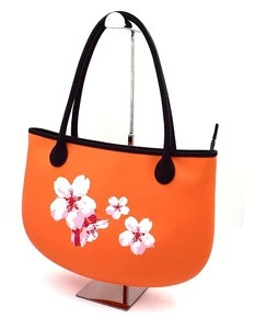 new design high quality big size never full ODM silicone handbag waterproof shoulder bag