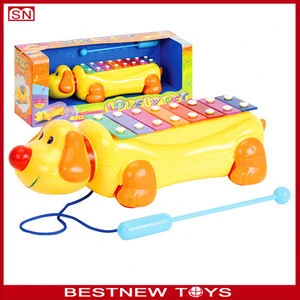 New Design Musical Instrument Xylophone Pull String Toy for Baby